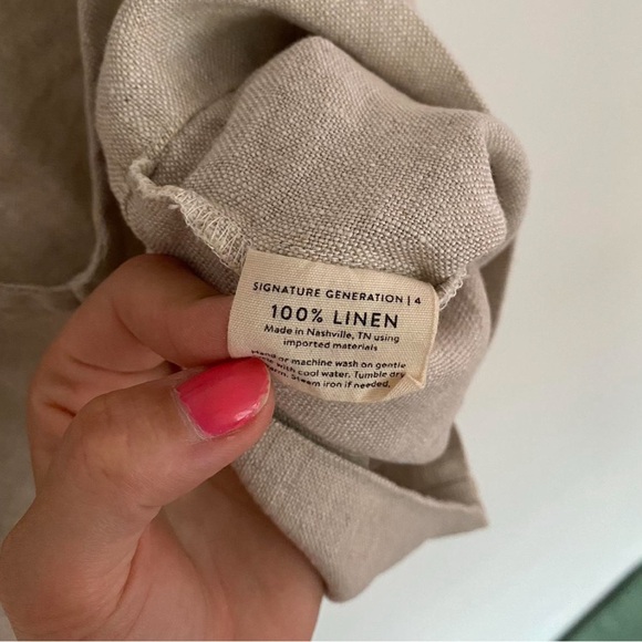 Elizabeth Suzann Polly Linen Tank *Retired Style* - Picture 5 of 5